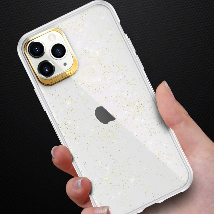 For iPhone 11 Pro SULADA Gold Foil TPU Plating Protective Case