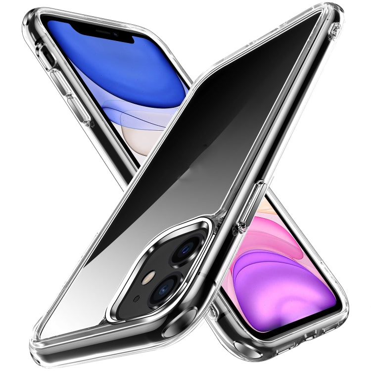 For iPhone 11 TPU + PC Transparent Shockproof Protective Case