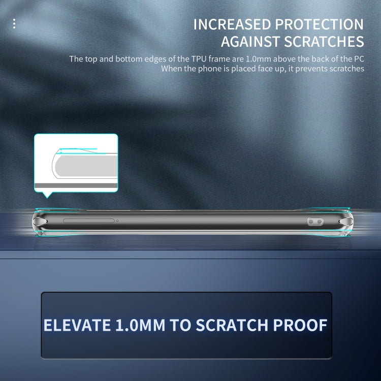 For Samsung Galaxy A32 5G TPU + PC Transparent Shockproof Protective Case