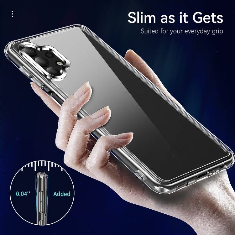 For Samsung Galaxy A32 5G TPU + PC Transparent Shockproof Protective Case