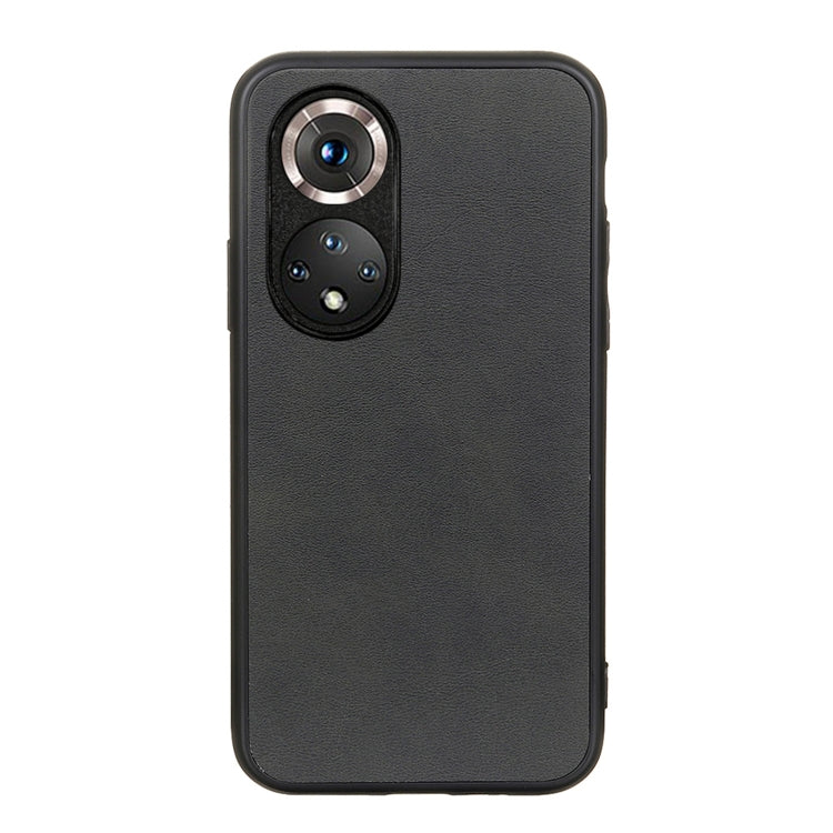 For Honor 50 Pro Accurate Hole Two-color Calf Texture Shockproof Case