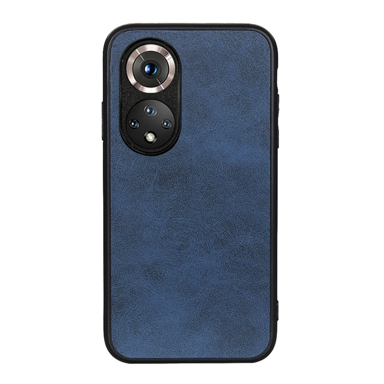 For Honor 50 Pro Accurate Hole Two-color Calf Texture Shockproof Case