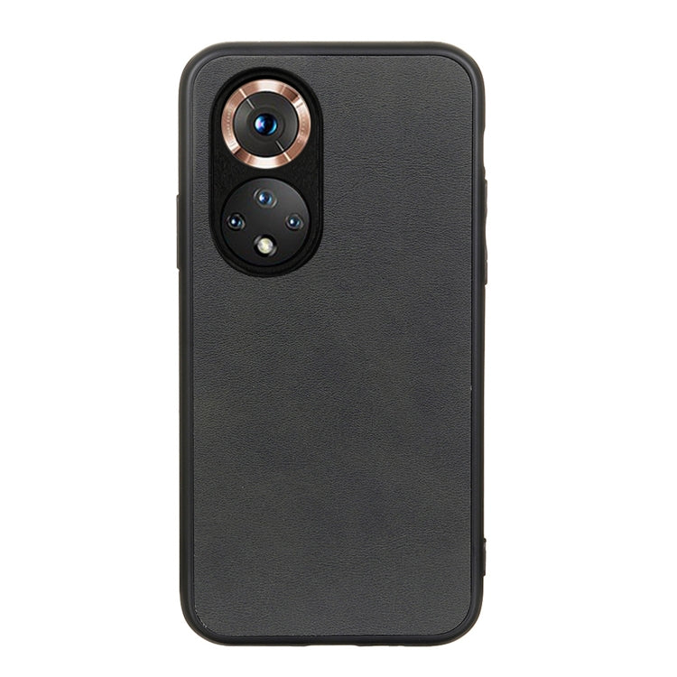 For Honor 50 Accurate Hole Two-color Calf Texture Shockproof Case