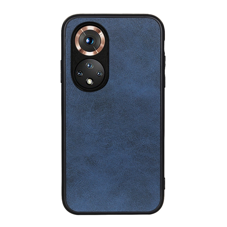 For Honor 50 Accurate Hole Two-color Calf Texture Shockproof Case