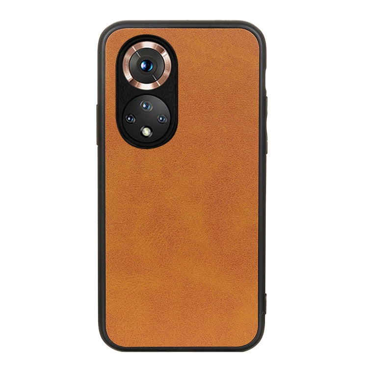 For Honor 50 Accurate Hole Two-color Calf Texture Shockproof Case