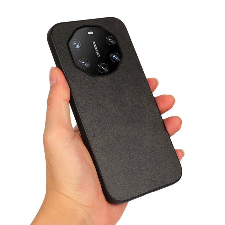 For Huawei Mate 40 RS Accurate Hole Two-color Calf Texture Shockproof Case
