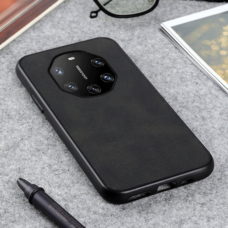 For Huawei Mate 40 RS Accurate Hole Two-color Calf Texture Shockproof Case