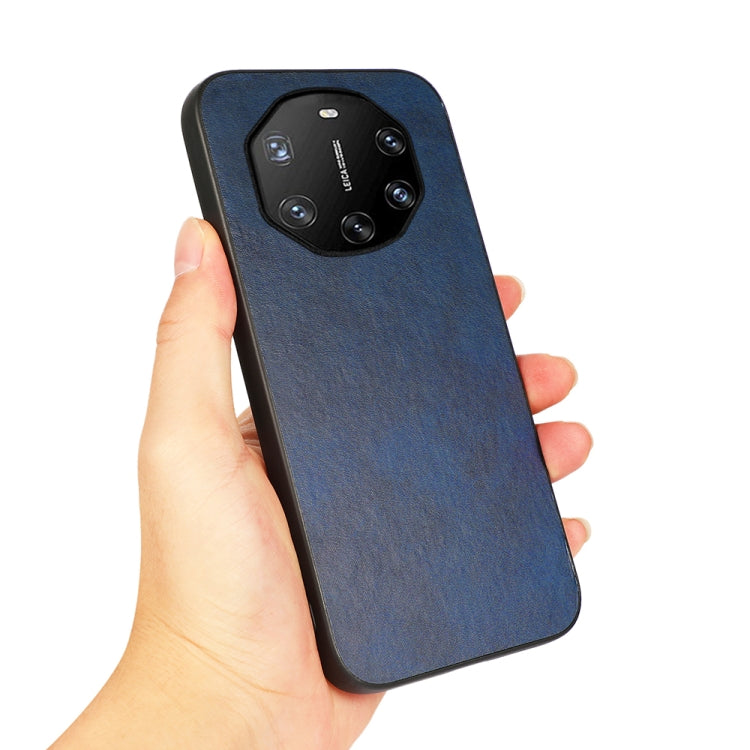 For Huawei Mate 40 RS Accurate Hole Two-color Calf Texture Shockproof Case