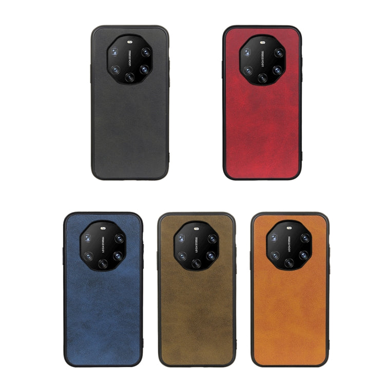 For Huawei Mate 40 RS Accurate Hole Two-color Calf Texture Shockproof Case