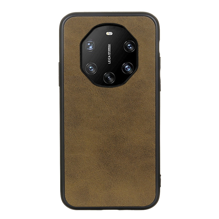 For Huawei Mate 40 RS Accurate Hole Two-color Calf Texture Shockproof Case
