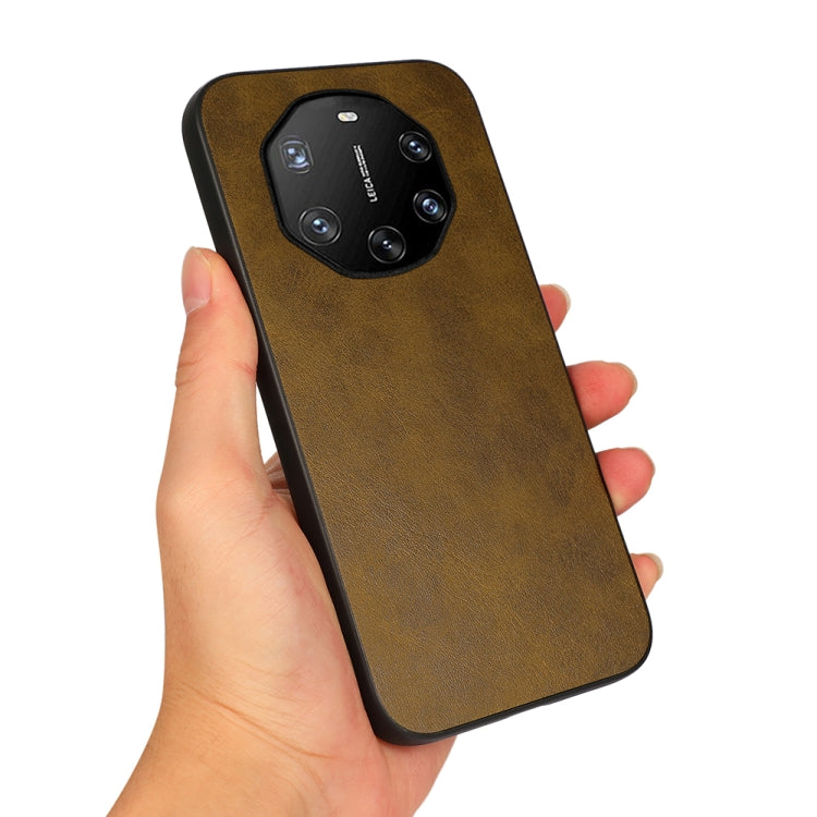 For Huawei Mate 40 RS Accurate Hole Two-color Calf Texture Shockproof Case