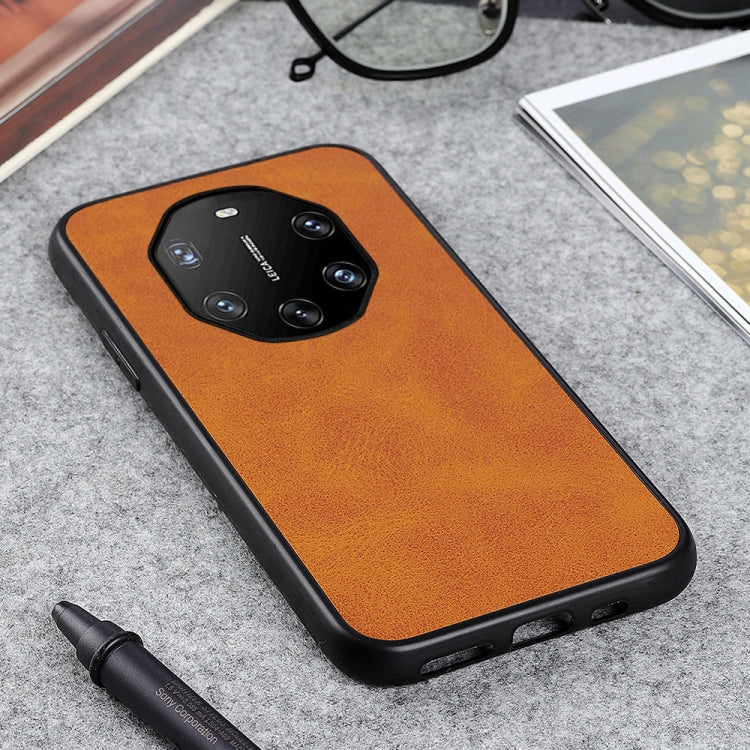For Huawei Mate 40 RS Accurate Hole Two-color Calf Texture Shockproof Case