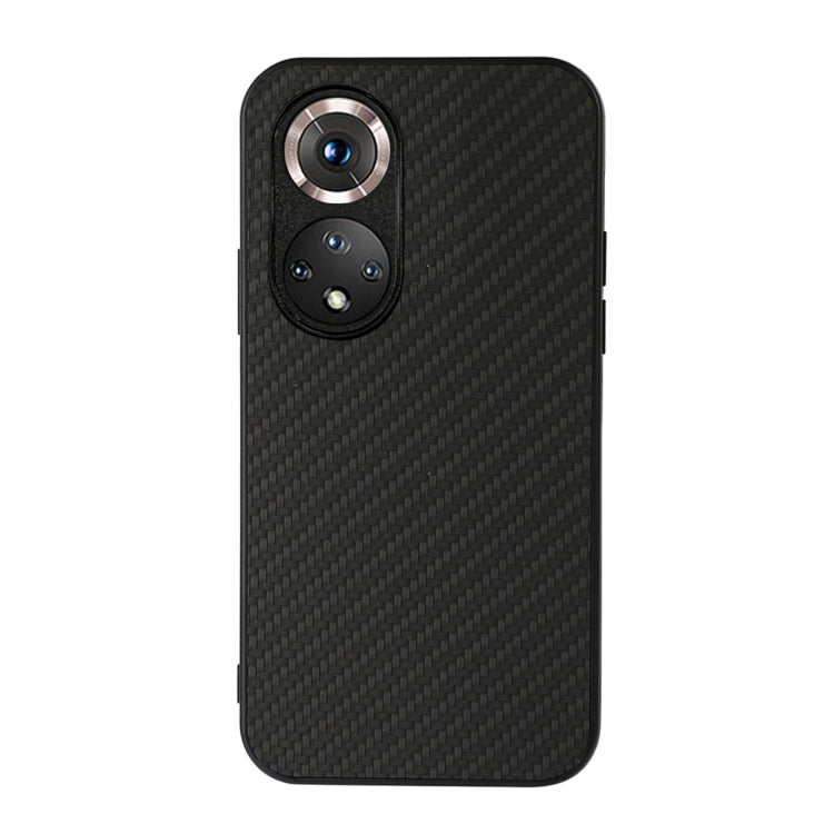 For Honor 50 Pro Accurate Hole Carbon Fiber Texture Shockproof Case