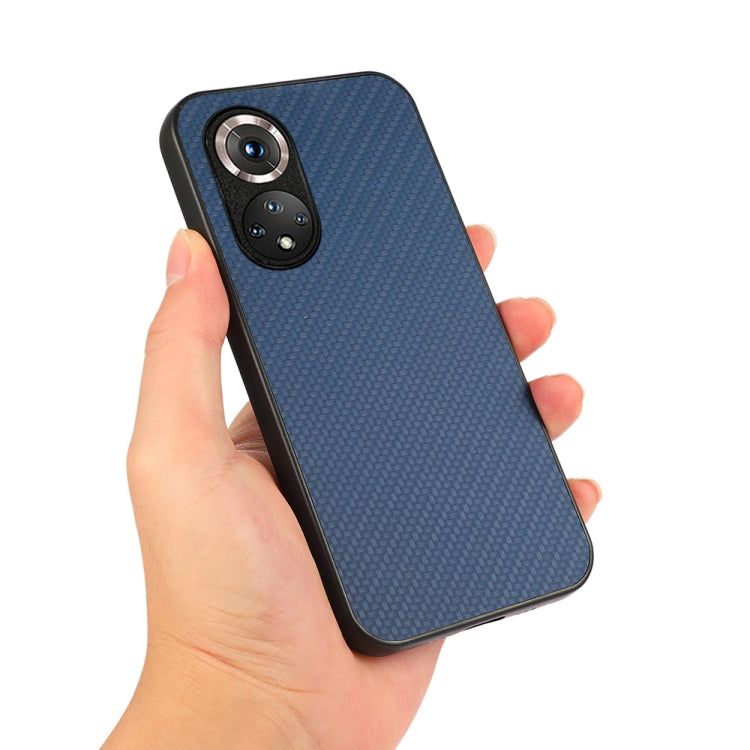 For Honor 50 Pro Accurate Hole Carbon Fiber Texture Shockproof Case