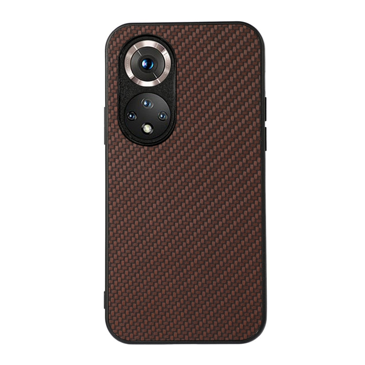 For Honor 50 Pro Accurate Hole Carbon Fiber Texture Shockproof Case
