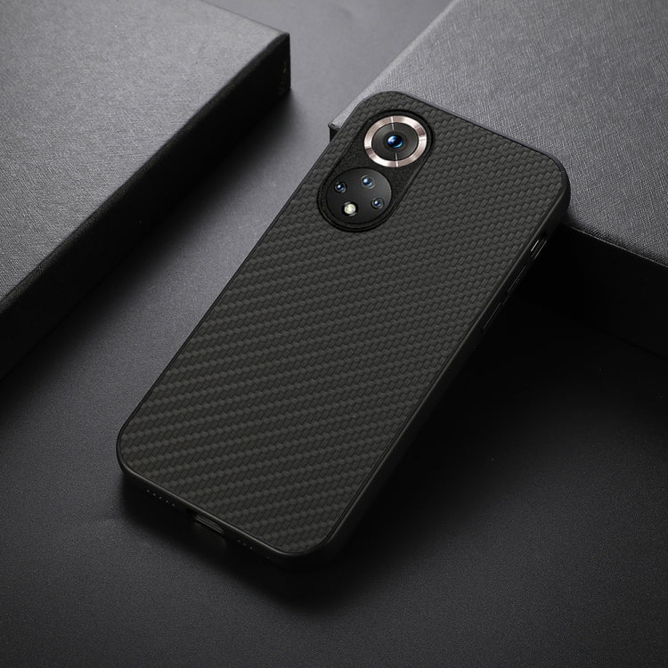 For Honor 50 Accurate Hole Carbon Fiber Texture Shockproof Case