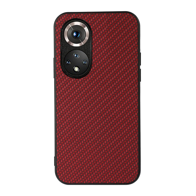 For Honor 50 Accurate Hole Carbon Fiber Texture Shockproof Case