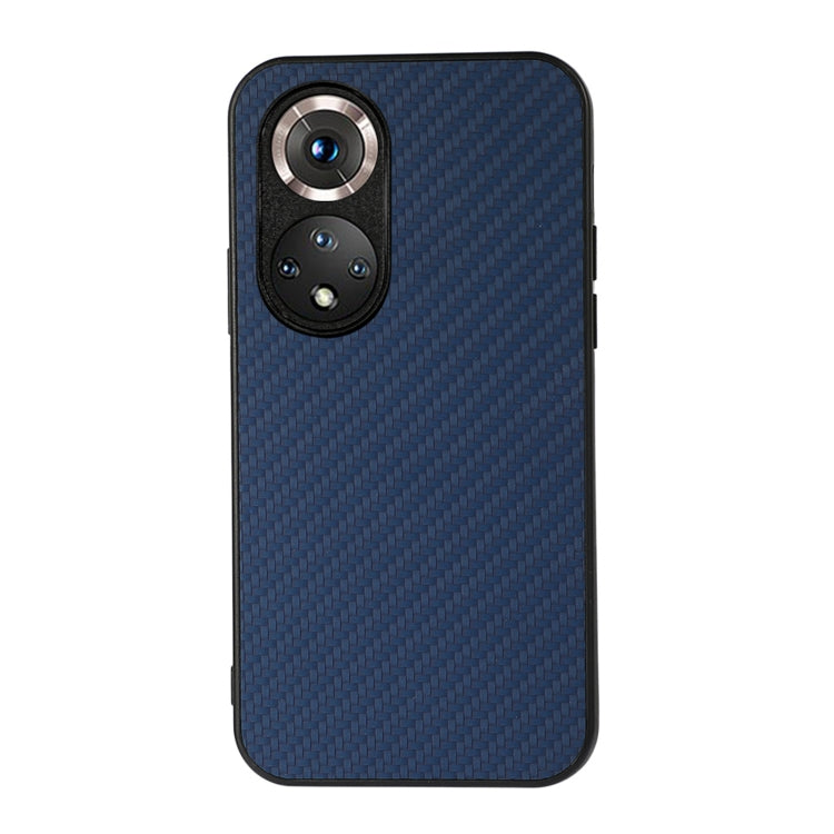 For Honor 50 Accurate Hole Carbon Fiber Texture Shockproof Case