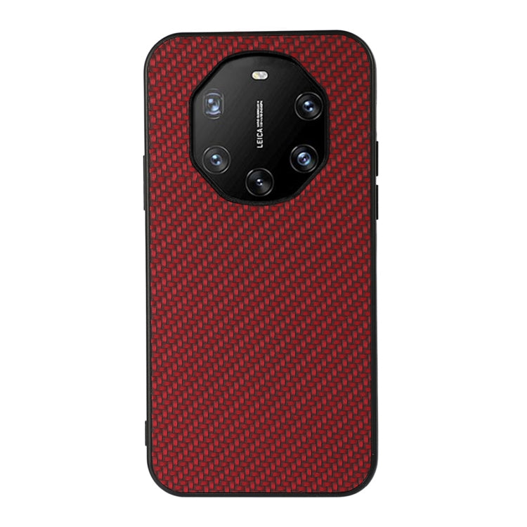 For Huawei Mate 40 RS Accurate Hole Carbon Fiber Texture Shockproof Case