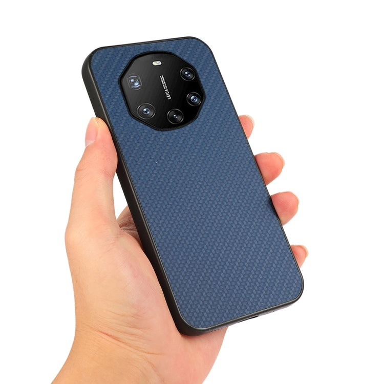 For Huawei Mate 40 RS Accurate Hole Carbon Fiber Texture Shockproof Case