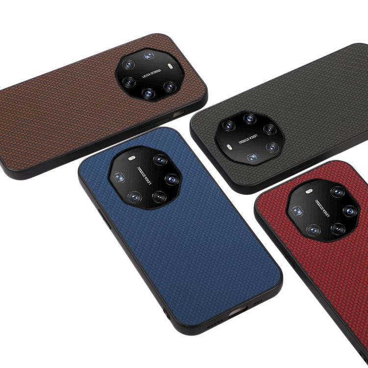 For Huawei Mate 40 RS Accurate Hole Carbon Fiber Texture Shockproof Case