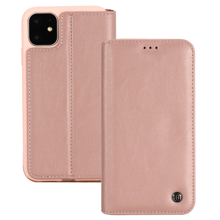 For iPhone 11 Pro GEBEI Shockproof TPU + PU Horizontal Flip Leather Case with Card Slots & Holder
