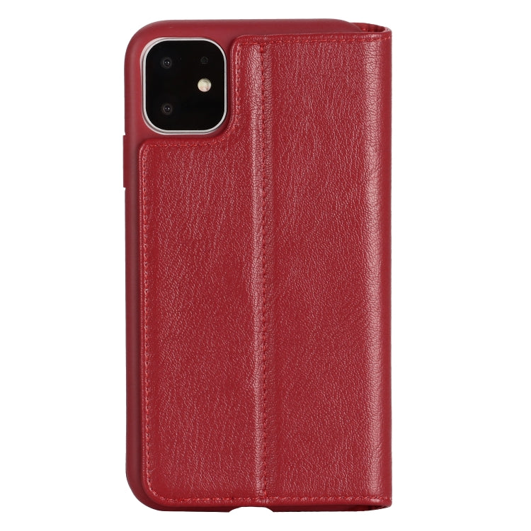 For iPhone 11 Pro GEBEI Shockproof TPU + PU Horizontal Flip Leather Case with Card Slots & Holder