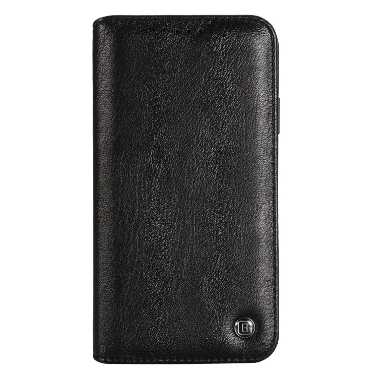 For iPhone 11 GEBEI Shockproof TPU + PU Horizontal Flip Leather Case with Card Slots & Holder