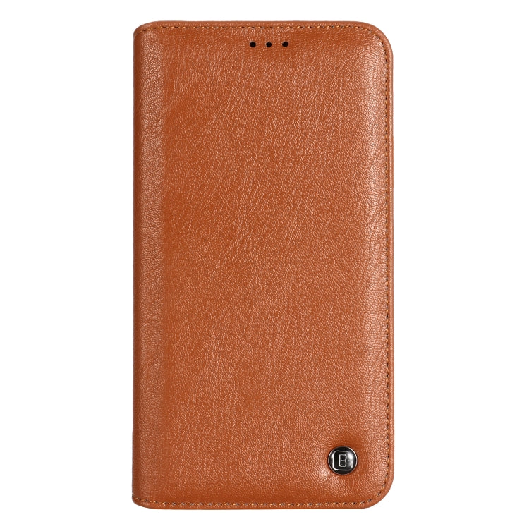 For iPhone 11 GEBEI Shockproof TPU + PU Horizontal Flip Leather Case with Card Slots & Holder