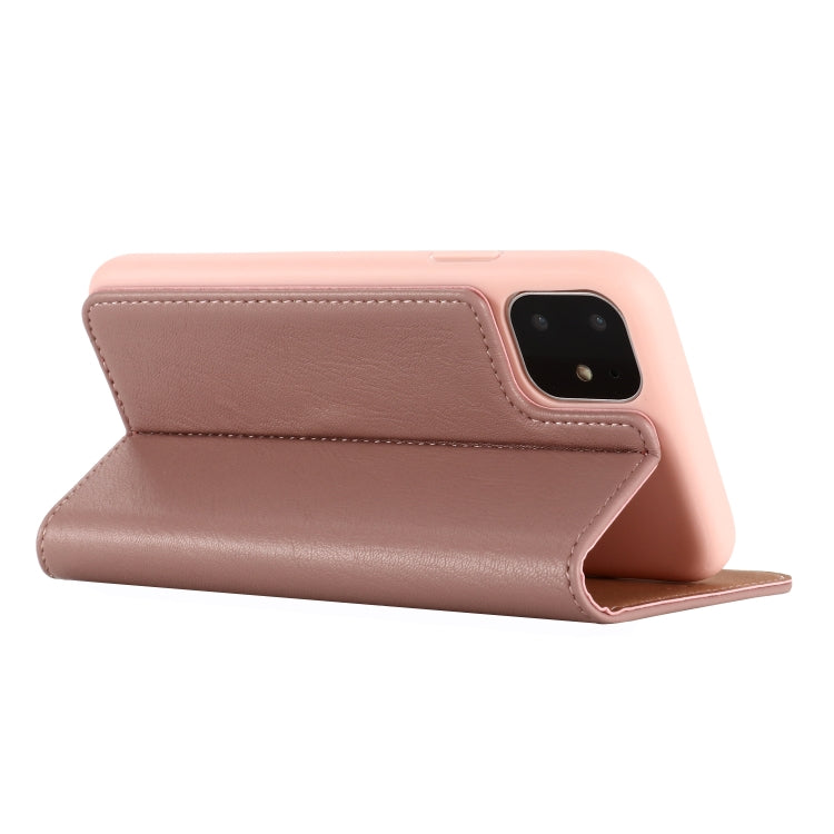 For iPhone 11 Pro Max GEBEI Shockproof TPU + PU Horizontal Flip Leather Case with Card Slots & Holder