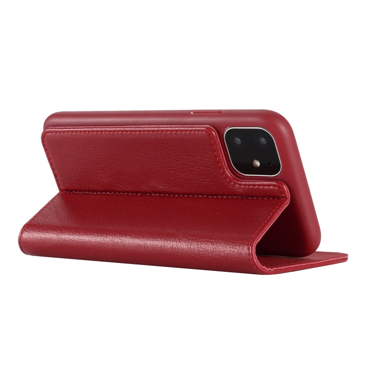 For iPhone 11 Pro Max GEBEI Shockproof TPU + PU Horizontal Flip Leather Case with Card Slots & Holder