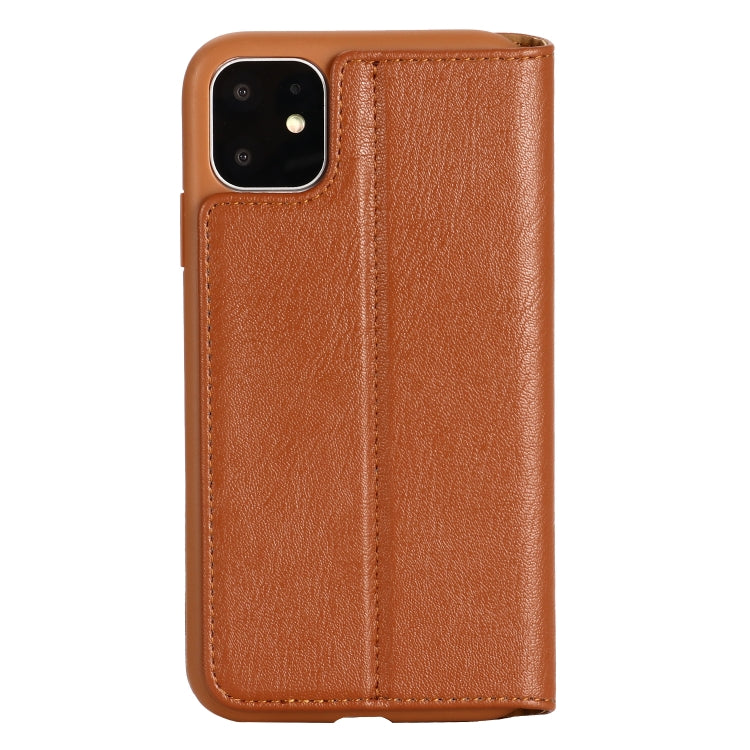 For iPhone 11 Pro Max GEBEI Shockproof TPU + PU Horizontal Flip Leather Case with Card Slots & Holder
