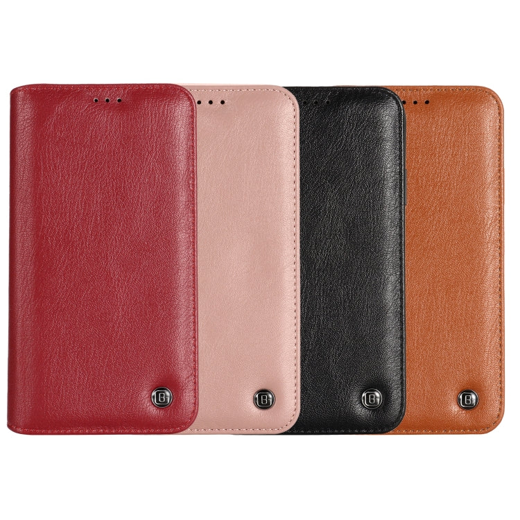 For iPhone 11 Pro Max GEBEI Shockproof TPU + PU Horizontal Flip Leather Case with Card Slots & Holder