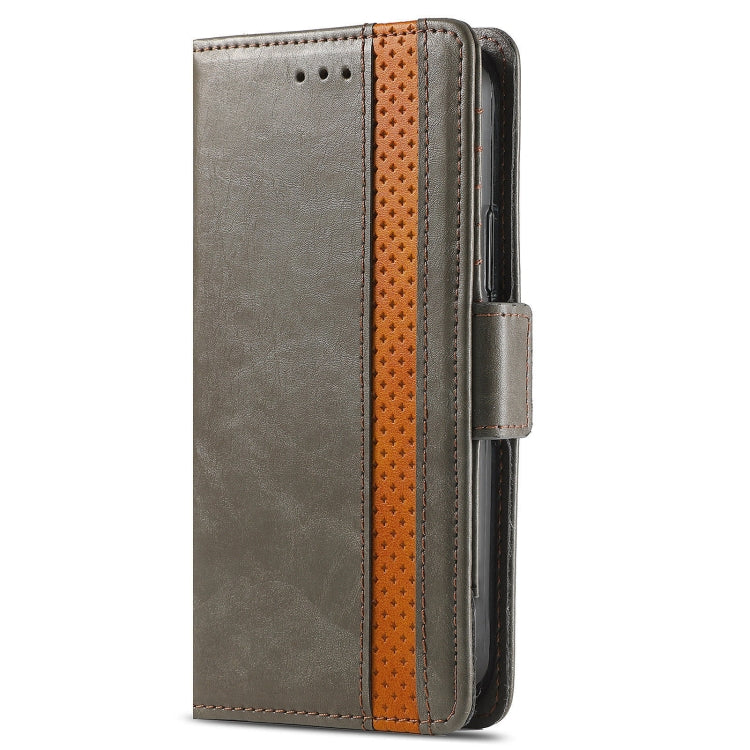 For Arrows Be4 Plus F-41B CaseNeo Business Splicing Dual Magnetic Buckle Horizontal Flip PU Leather Case with Holder & Card Slots & Wallet
