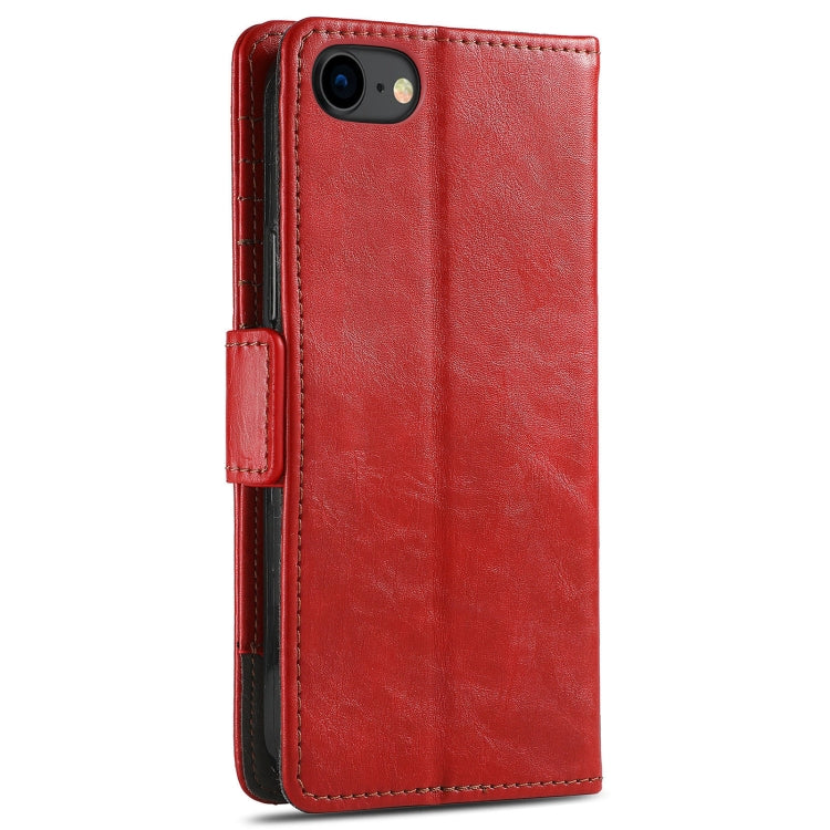 CaseNeo Business Splicing Dual Magnetic Buckle Horizontal Flip PU Leather Case with Holder & Card Slots & Wallet For iPhone 6