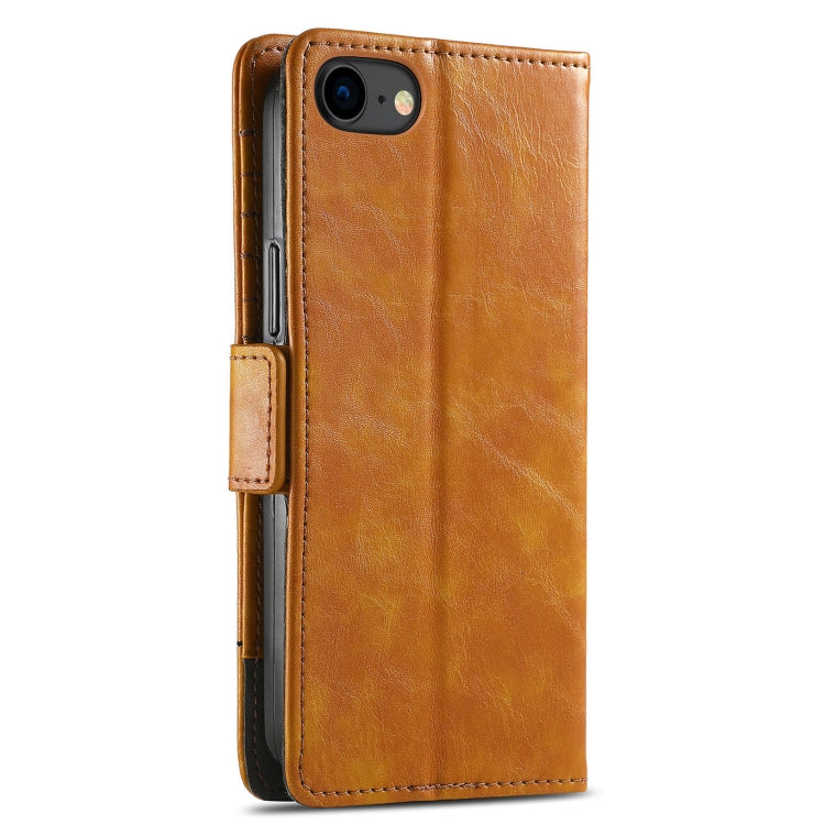 CaseNeo Business Splicing Dual Magnetic Buckle Horizontal Flip PU Leather Case with Holder & Card Slots & Wallet For iPhone 6