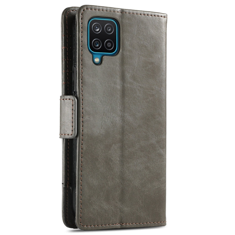 For Samsung Galaxy A12 CaseNeo Business Splicing Dual Magnetic Buckle Horizontal Flip PU Leather Case with Holder & Card Slots & Wallet