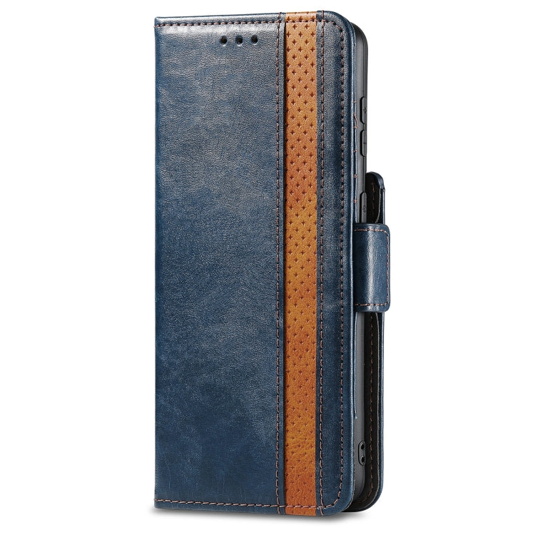 For Samsung Galaxy S21 5G CaseNeo Business Splicing Dual Magnetic Buckle Horizontal Flip PU Leather Case with Holder & Card Slots & Wallet
