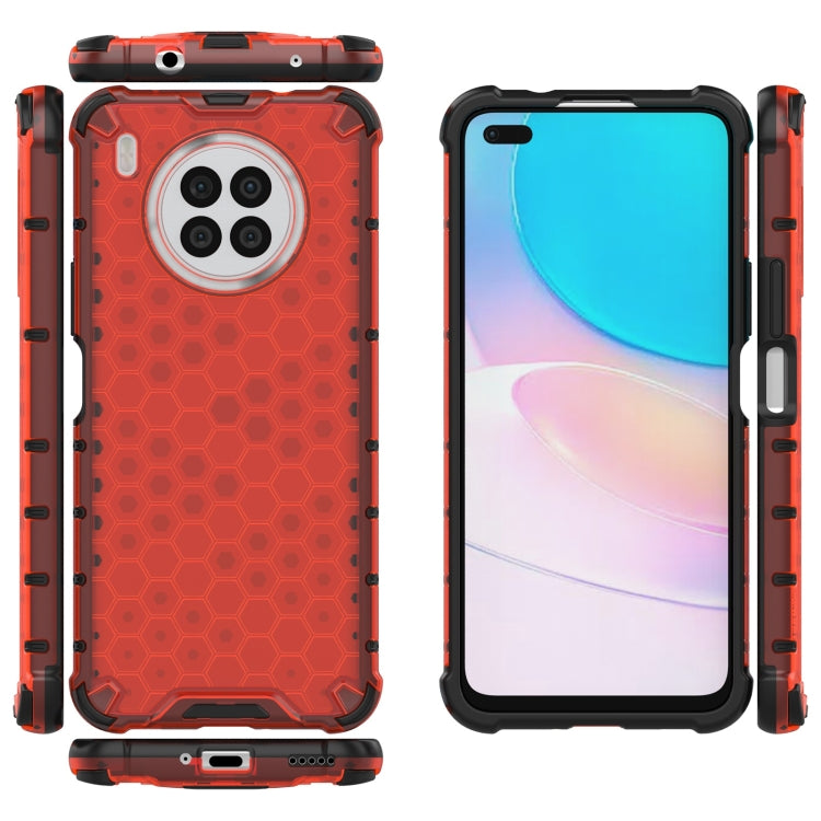For Huawei Nova 8i Shockproof Honeycomb PC + TPU Protective Case