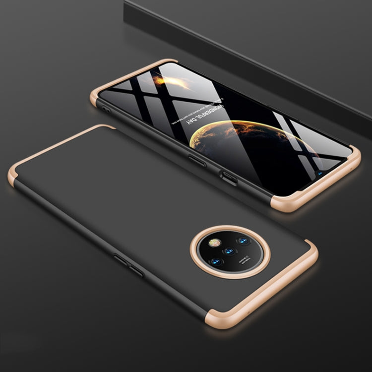 For OnePlus 7T GKK Three Stage Splicing Full Coverage PC Protective Case