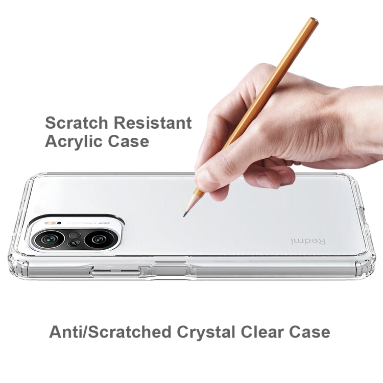 Shockproof Scratchproof TPU + Acrylic Protective Case For Xiaomi Redmi K40 / Poco F3