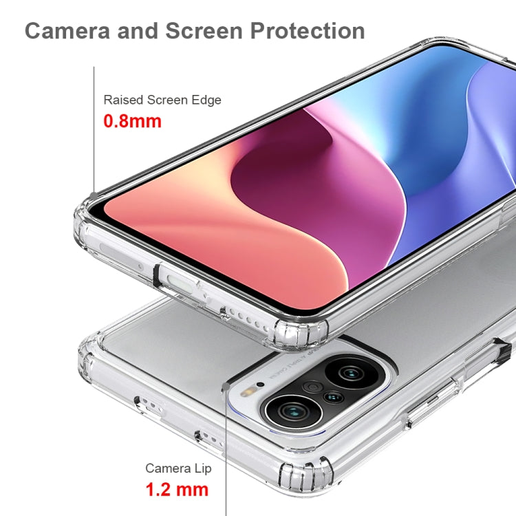 Shockproof Scratchproof TPU + Acrylic Protective Case For Xiaomi Redmi K40 / Poco F3