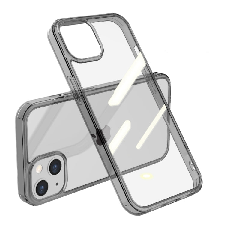 For iPhone 13 Shockproof TPU + Single-sided Glass Protective Case