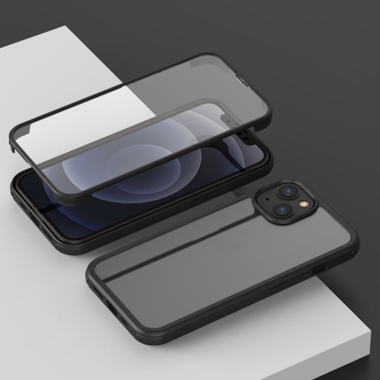 For iPhone 13 Pro Shockproof TPU + Double-sided Glass Protective Case