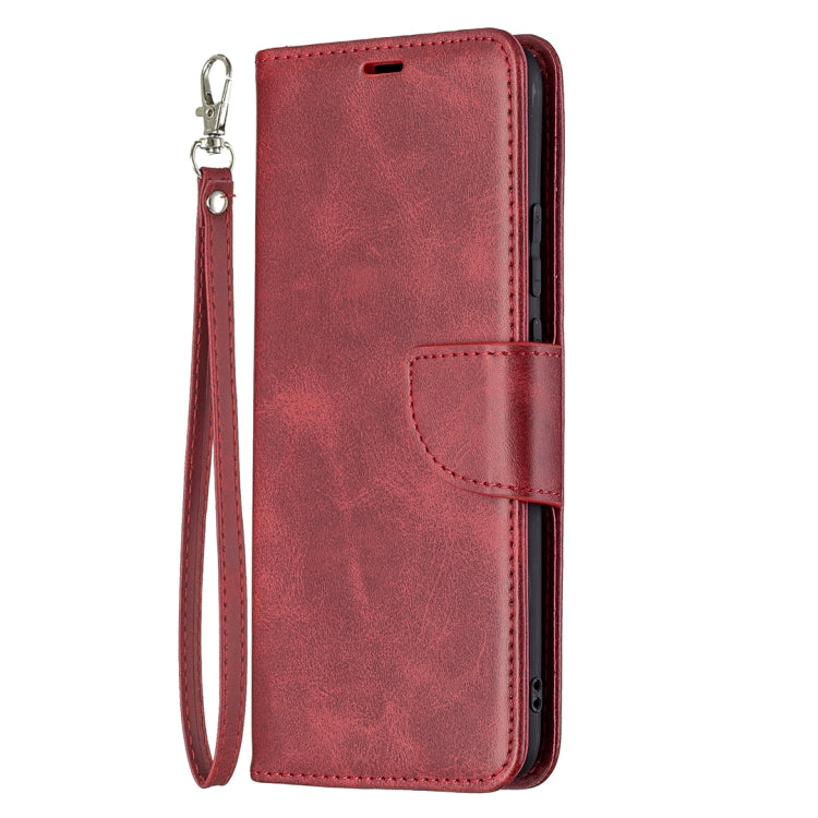For OPPO A15 Retro Lambskin Texture Pure Color Horizontal Flip PU Leather Case with Holder & Card Slots & Wallet & Lanyard