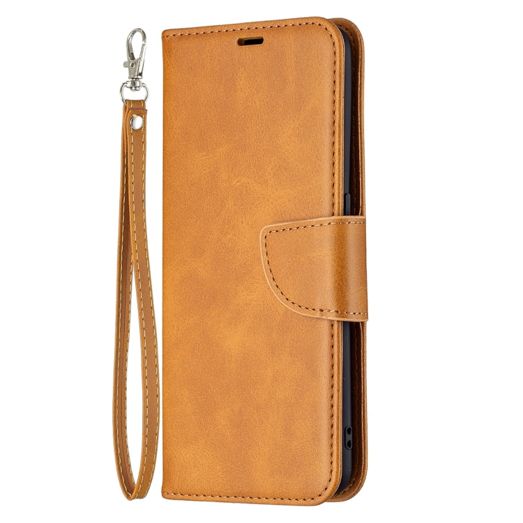 For OPPO A74 4G / F19 4G Retro Lambskin Texture Pure Color Horizontal Flip PU Leather Case with Holder & Card Slots & Wallet & Lanyard