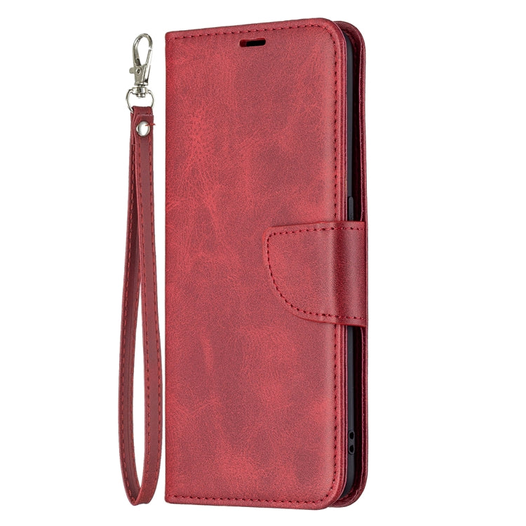 For OPPO A74 4G / F19 4G Retro Lambskin Texture Pure Color Horizontal Flip PU Leather Case with Holder & Card Slots & Wallet & Lanyard