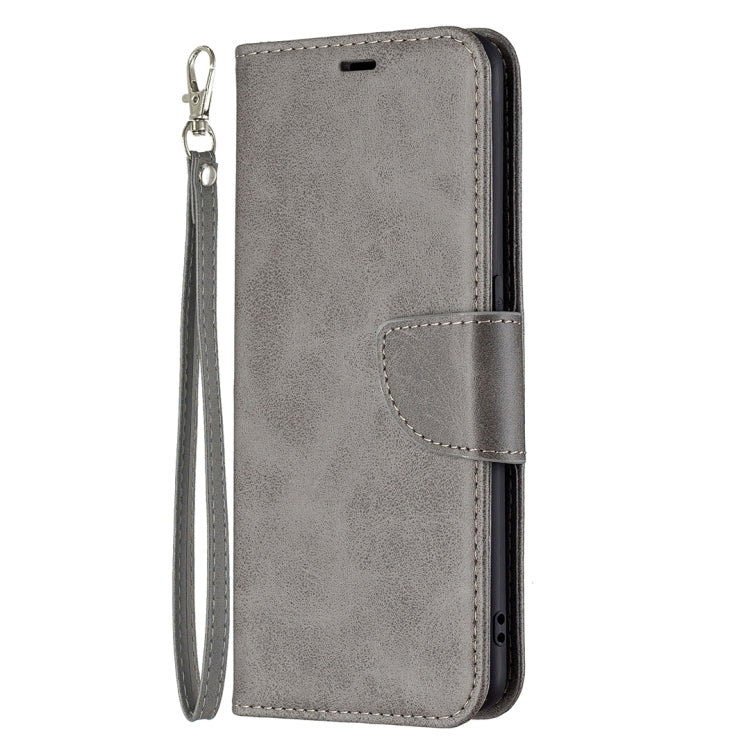 For OPPO A94 4G/Reno5 F/F19 Pro Retro Lambskin Texture Pure Color Horizontal Flip PU Leather Case with Holder & Card Slots & Wallet & Lanyard