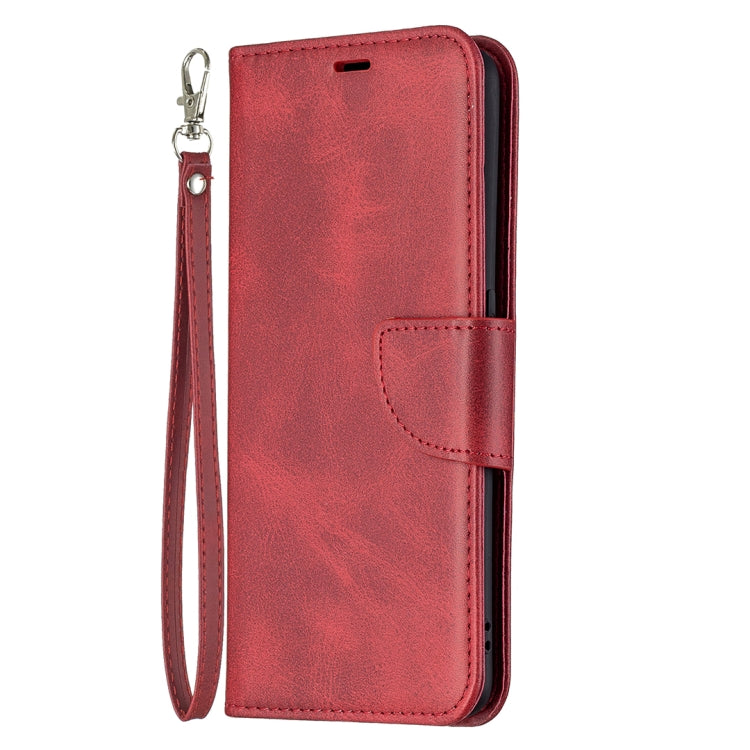 For OPPO A94 5G/F19 Pro+ 5G/Reno5 Z Retro Lambskin Texture Pure Color Horizontal Flip PU Leather Case with Holder & Card Slots & Wallet & Lanyard