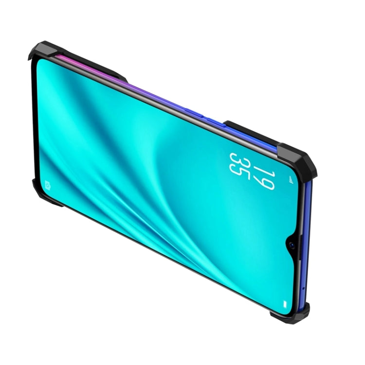 For OPPO R15X Hero Series Anti-fall Wear-resistant Metal Protective Case with Bracket